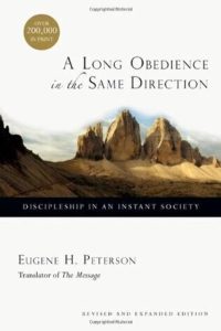 A Long Obedience in the Same Direction Book Cover